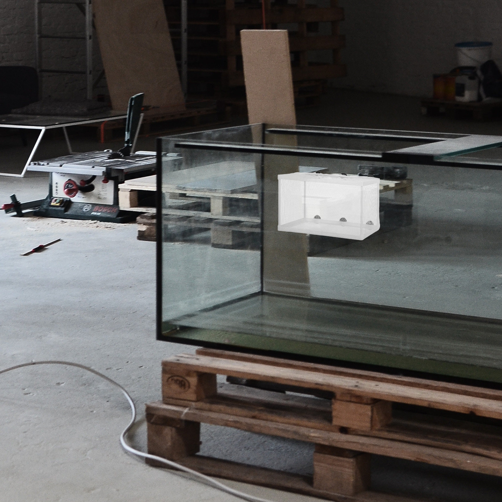 Aquarium Fish Net Big Size - Aquarium Fish Net Hatchery Box Big