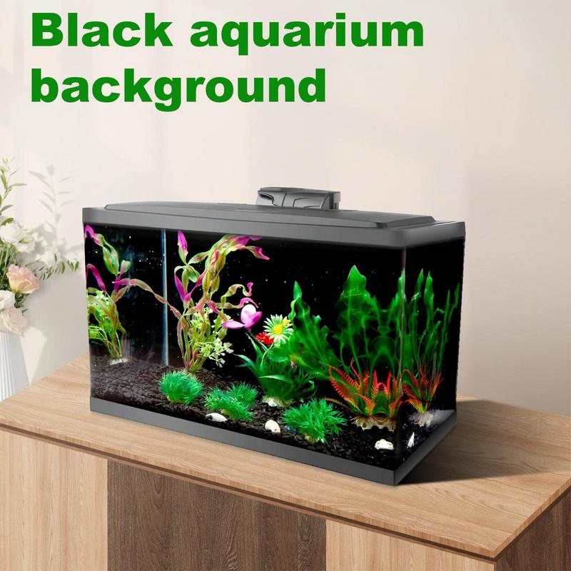 Black Aquarium Background Wall - Aquarium Fish Poster ulasan dan harga
