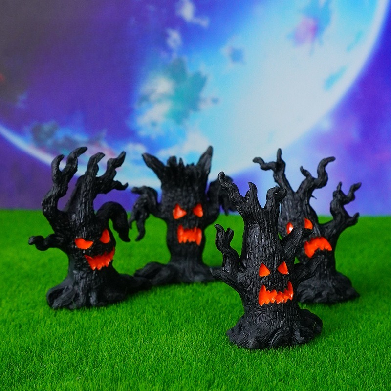 Halloween Haunted Tree Monster - Aquarium Fish Monster ulasan dan harga