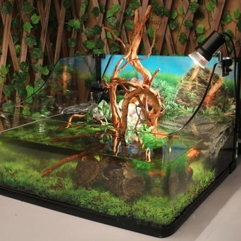 Natural Tree Trunk Driftwood A - Aquarium Fish Poster ulasan dan harga
