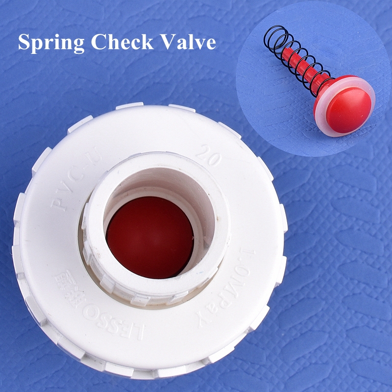 PVC Pipe Spring Check Valve 20 - Aquarium Fish Delivery ulasan dan harga