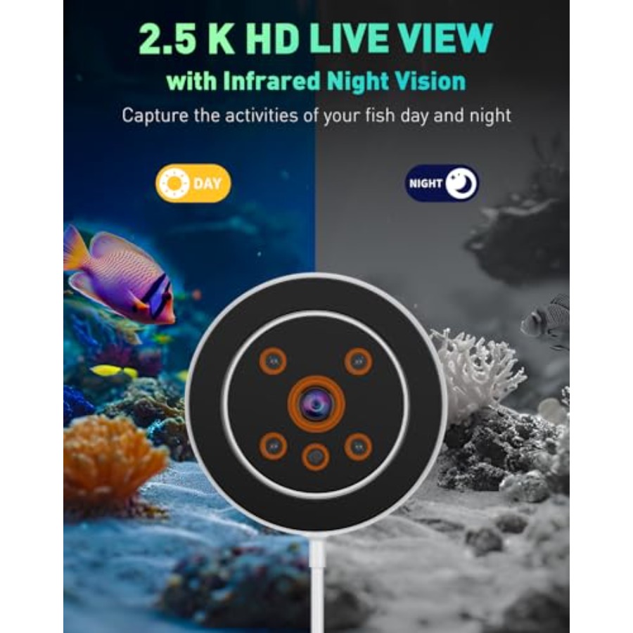 WiFi Automatic Fish Feeder for - Aquarium Fish Videos ulasan dan harga