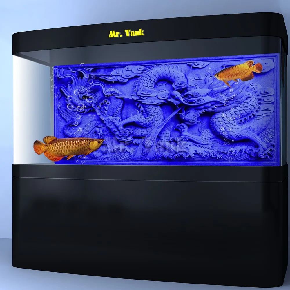 Custom Size Aquarium Backgroun - Aquarium Fish Poster ulasan dan harga