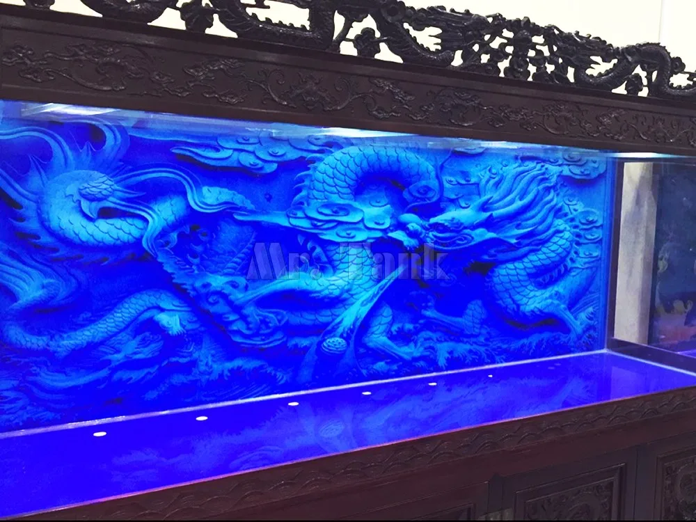 Custom Size Aquarium Backgroun - Aquarium Fish Poster ulasan dan harga