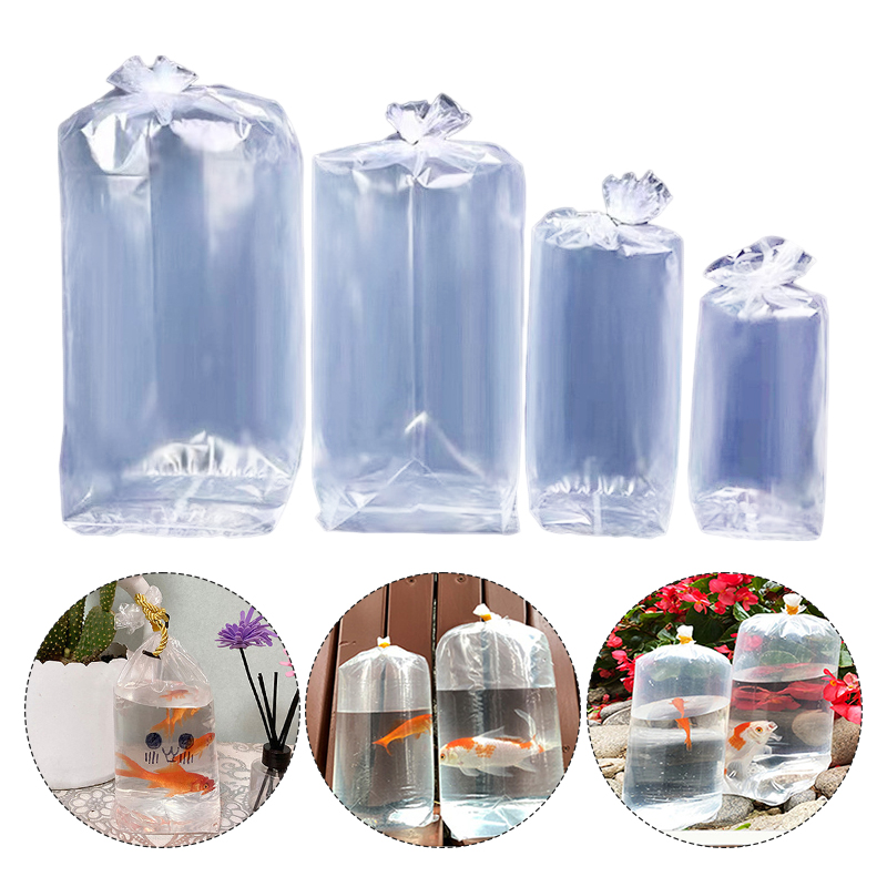 50 Pcs Aquarium Breathing Bags - Aquarium Fish Delivery ulasan dan harga