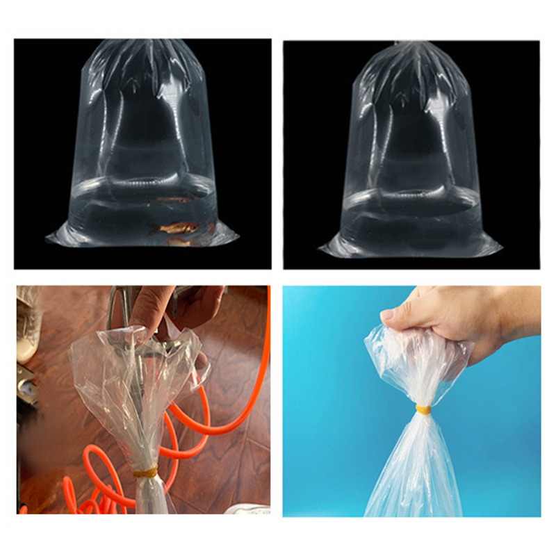 50 Pcs Aquarium Breathing Bags - Aquarium Fish Delivery ulasan dan harga