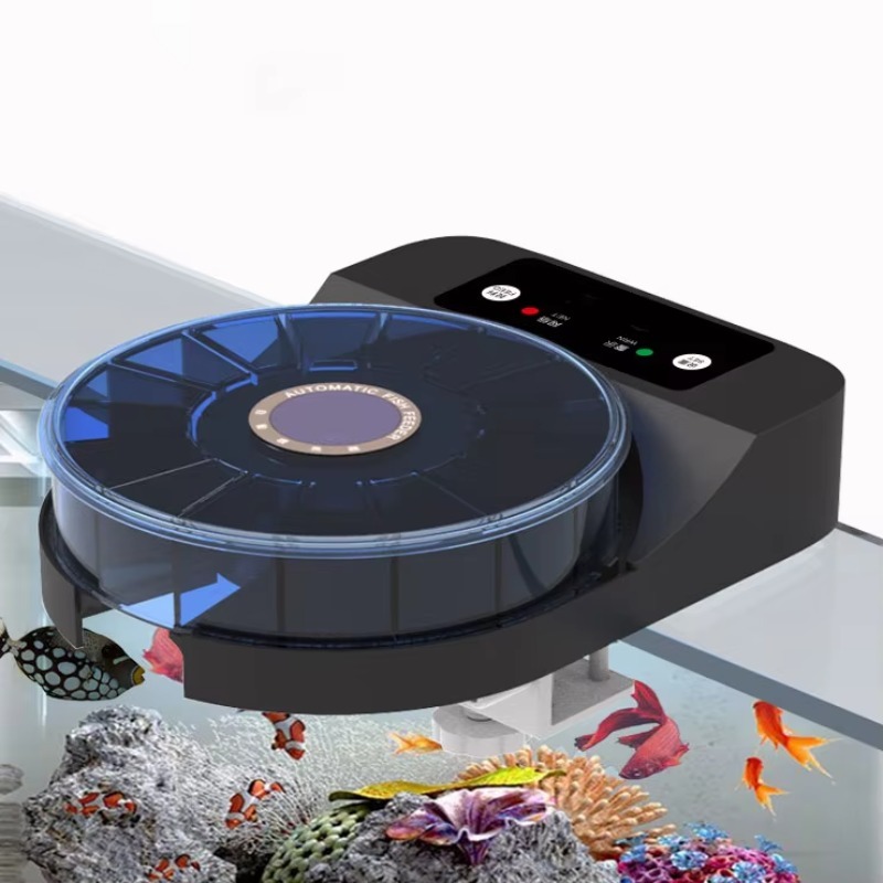Rechargeable Automatic Fish Fe - Aquarium Fish Big Size ulasan dan harga