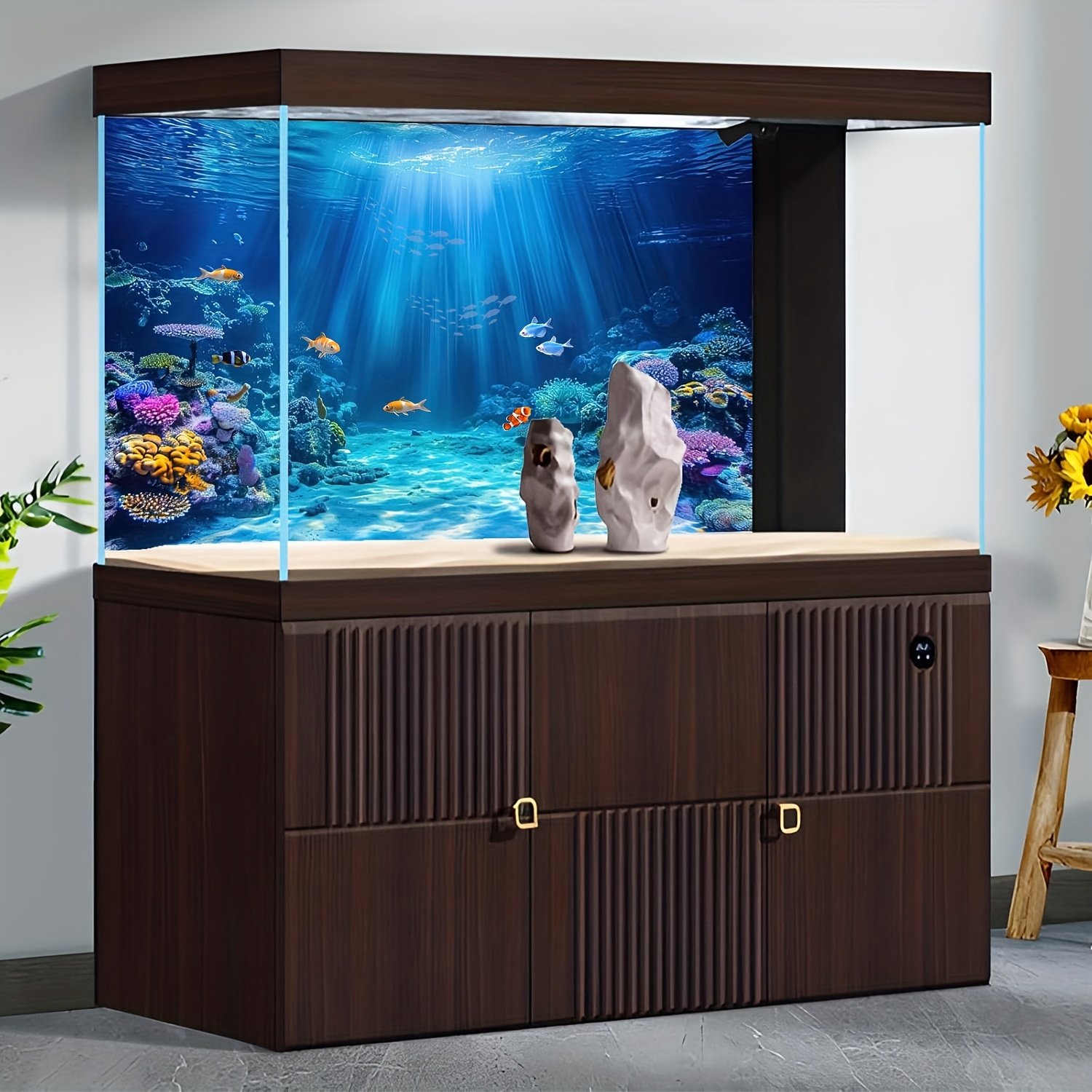 Aquarium background wallpaper  - Aquarium Fish Poster ulasan dan harga