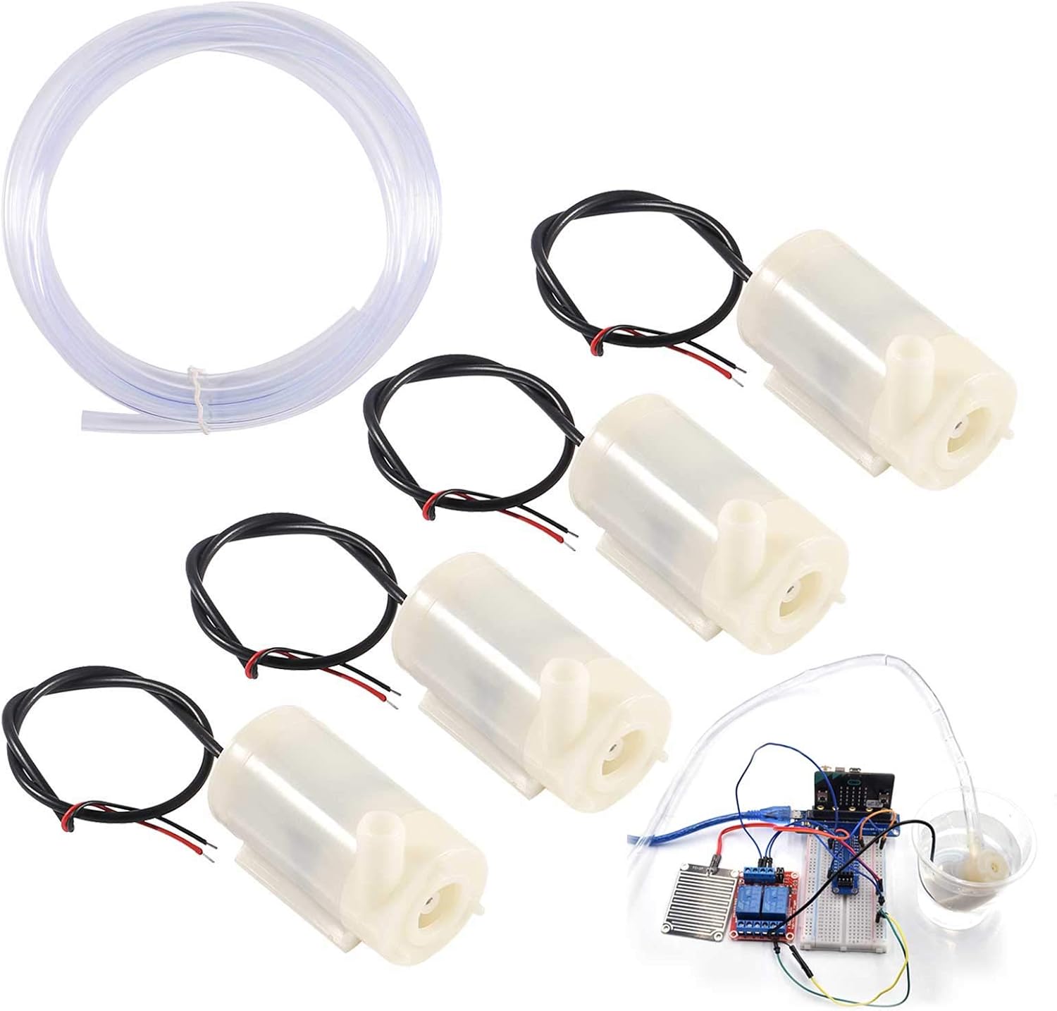 4PCS DC 3V 5V Micro Submersibl - Aquarium Fish Delivery ulasan dan harga