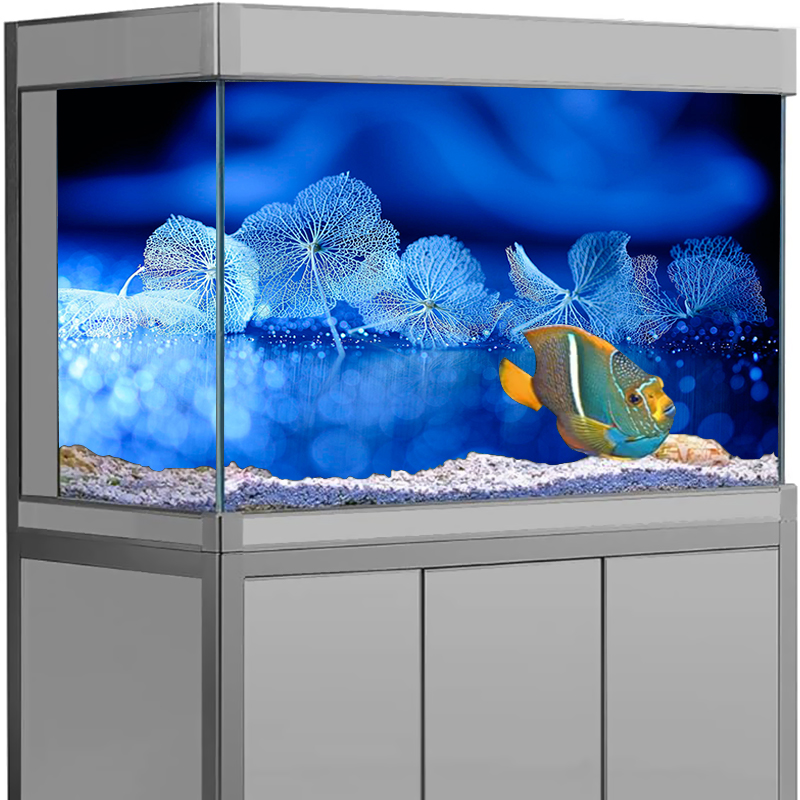 Fish Tank Decor Aquarium Backg - Aquarium Fish Poster ulasan dan harga